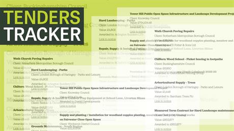Tenders Tracker: LIVE TABLE